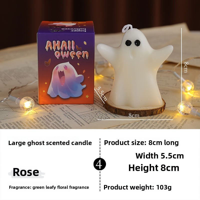 Halloween Ghost Candle Set Scented Soy Wax Home Decor