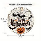 Halloween Stand Wooden Craft House Number Hanging Decoration