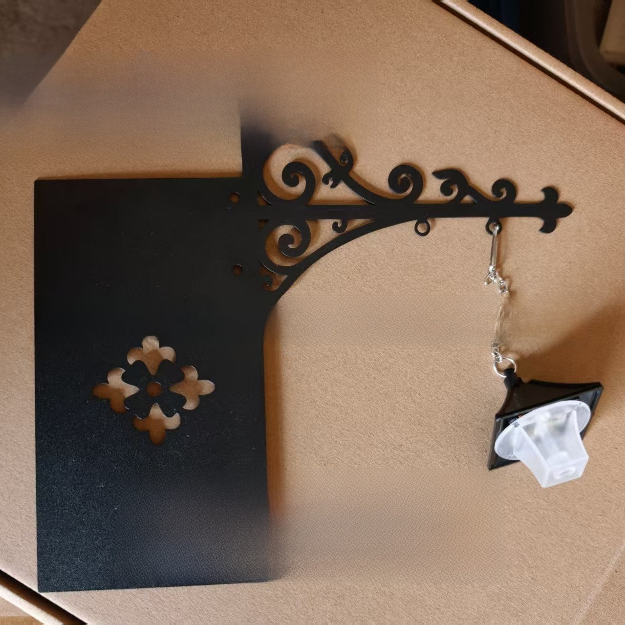Ghost Bookshelf Lantern Decorative Iron Light