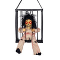 Halloween hanging Ghost toy prisoner cage ghost