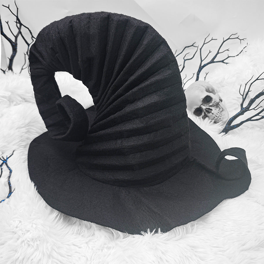 Witch Hat with Windproof Rope Halloween Costume Accessory