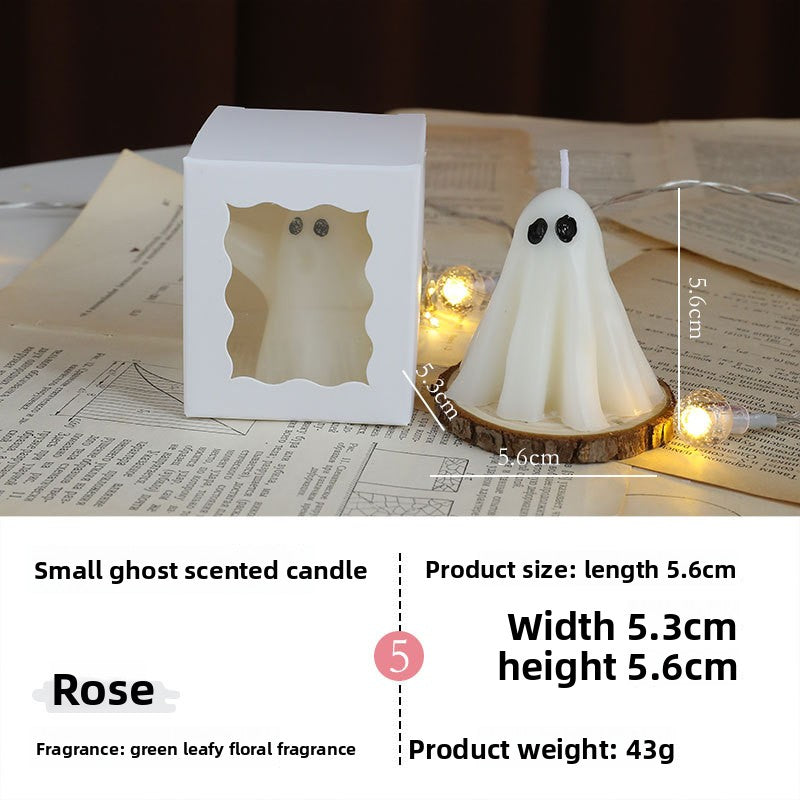 Halloween Ghost Candle Set Scented Soy Wax Home Decor