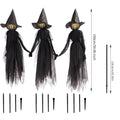 Glowing Voice-Activated Witch Halloween Decorations