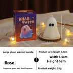 Halloween Ghost Candle Set Scented Soy Wax Home Decor
