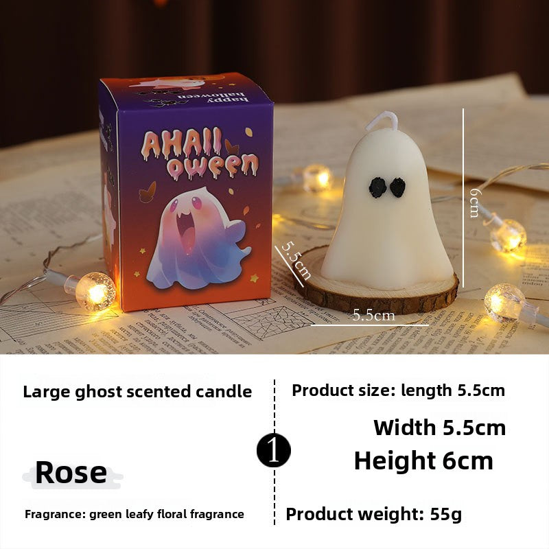 Halloween Ghost Candle Set Scented Soy Wax Home Decor