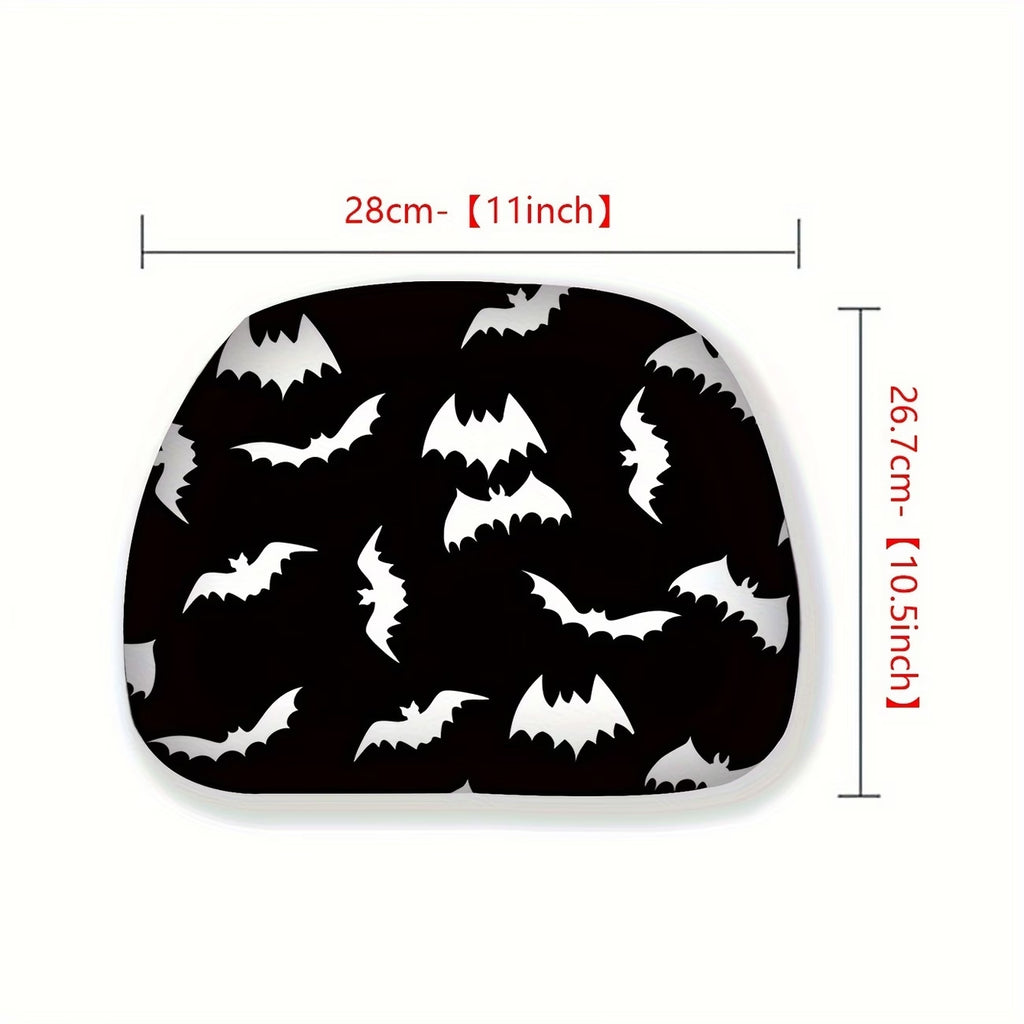 Elastic Car Print Headrest Covers