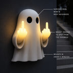 Halloween Ghost Middle Finger Glow Night Light