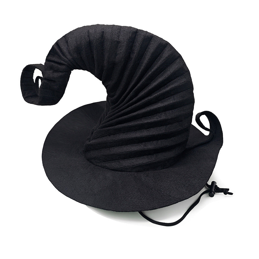 Witch Hat with Windproof Rope Halloween Costume Accessory