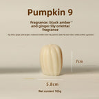 Halloween Pumpkin Shaped Scented Candles
