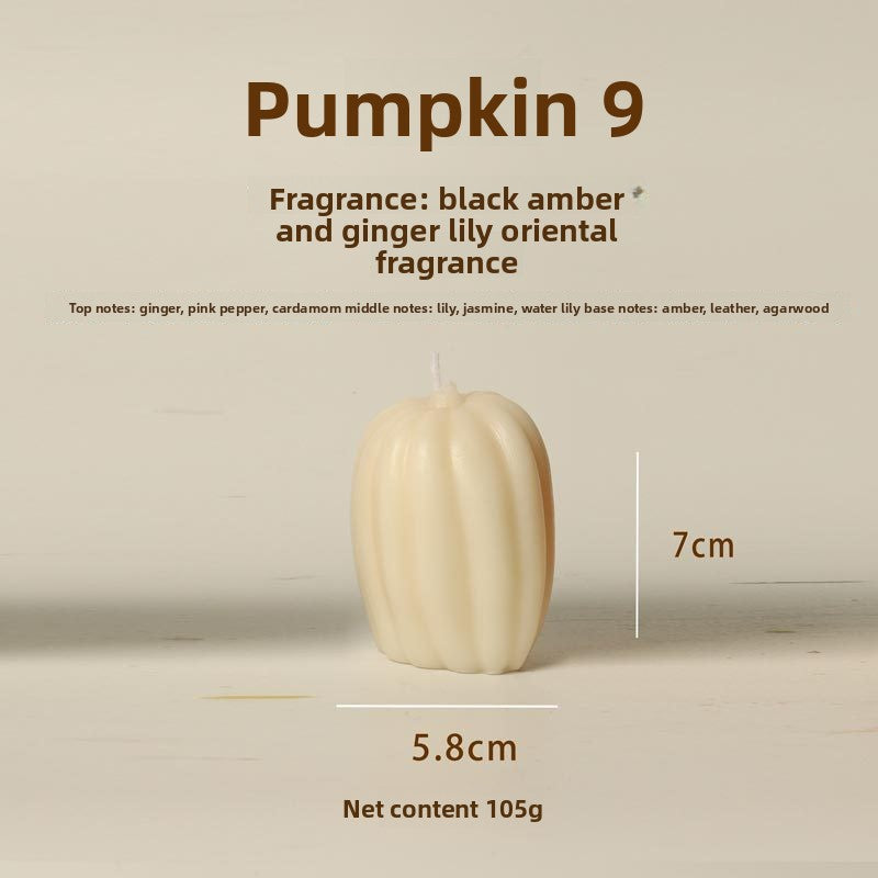 Halloween Pumpkin Shaped Scented Candles
