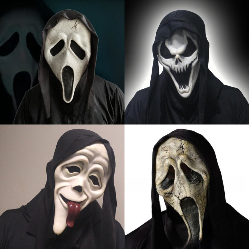 Scream Horror Face Mask for Halloween Party
