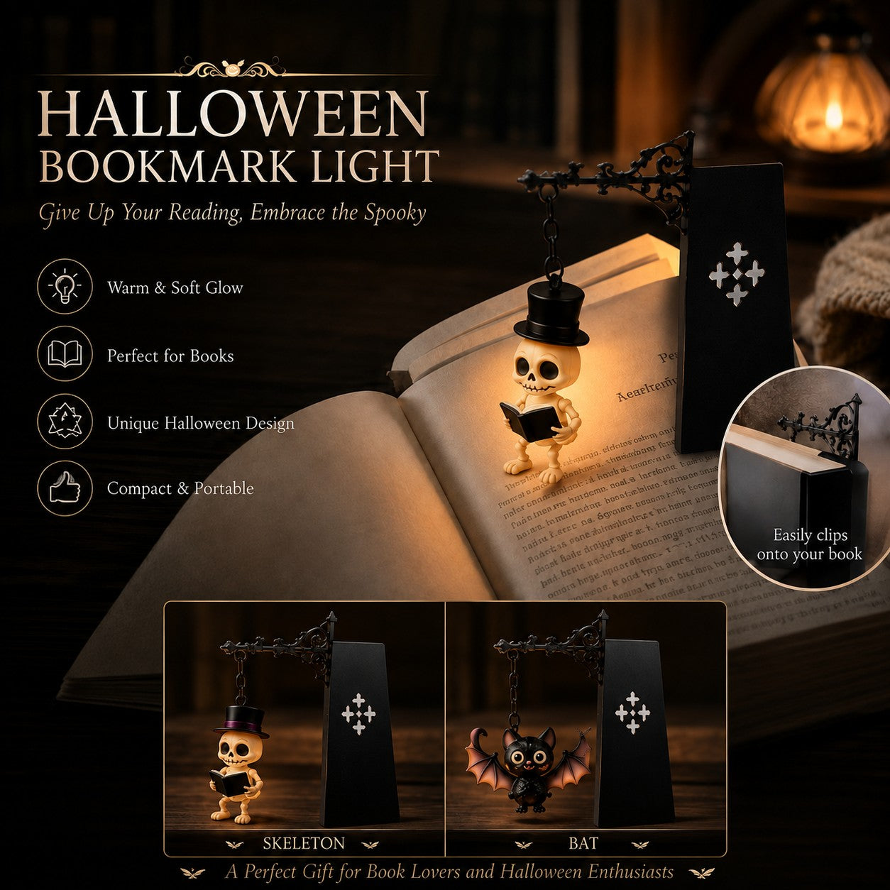 Decorative Ghost LED Shelf Light
