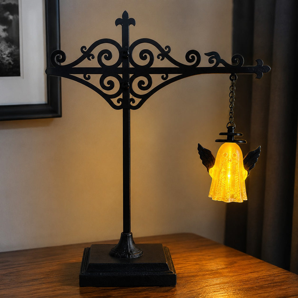 Ghost Reading Lantern – LED Bookshelf Night Light