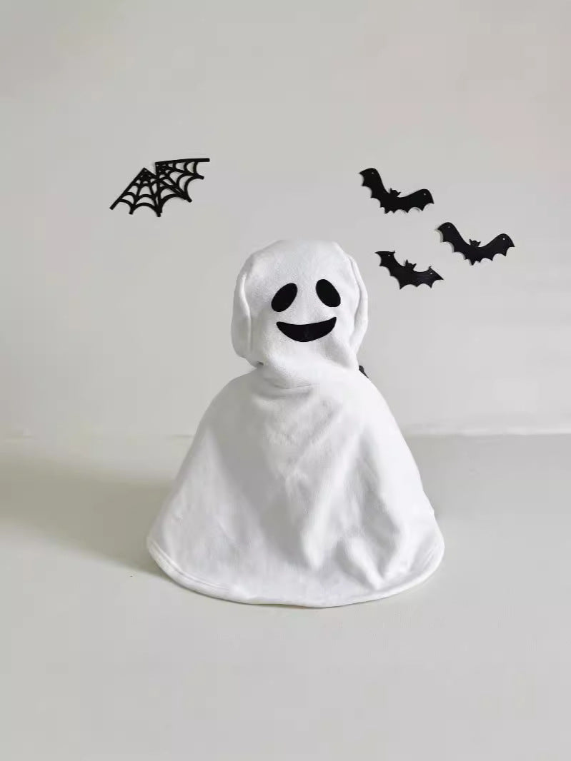 Halloween Kids Cloak Warm Fleece Cape