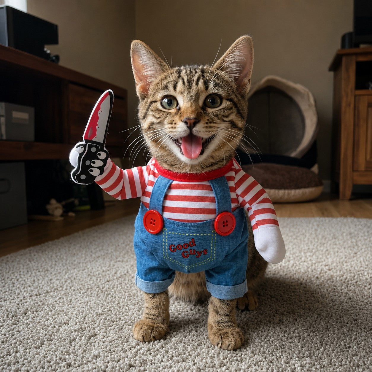 Halloween Pet Costume Dog Cat Funny Outfit
