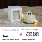 Halloween Ghost Candle Set Scented Soy Wax Home Decor