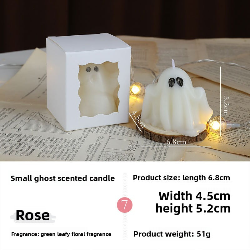 Halloween Ghost Candle Set Scented Soy Wax Home Decor