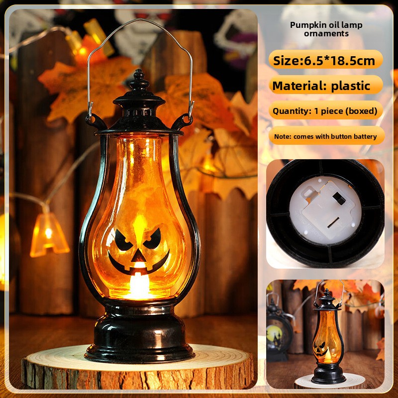 LED Halloween Pumpkin Decorations for Party Scene