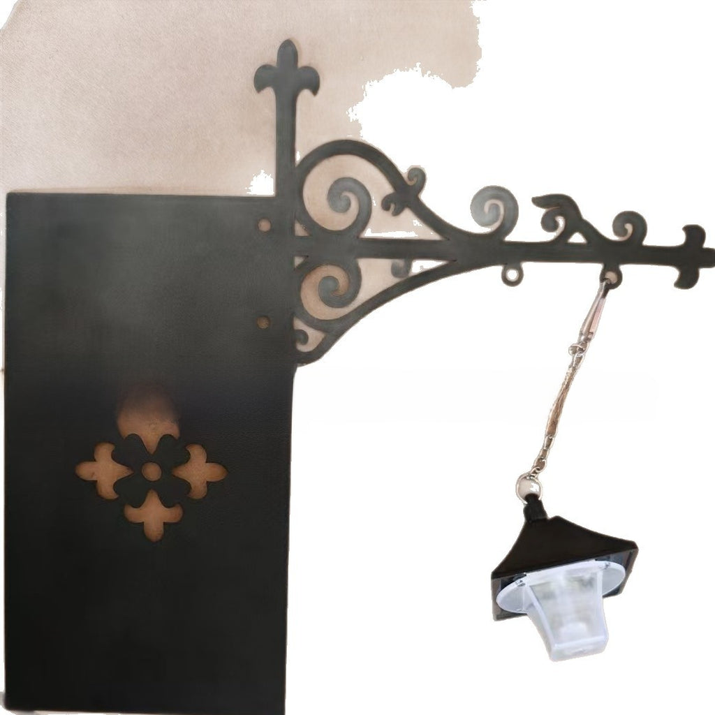 Ghost Bookshelf Lantern Decorative Iron Light
