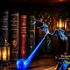 Dragon Bookshelf Nook Light