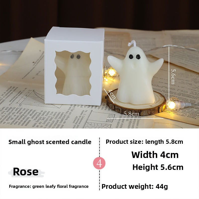 Halloween Ghost Candle Set Scented Soy Wax Home Decor
