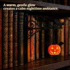 Bat Pumpkin Lantern – LED Bookshelf Night Light
