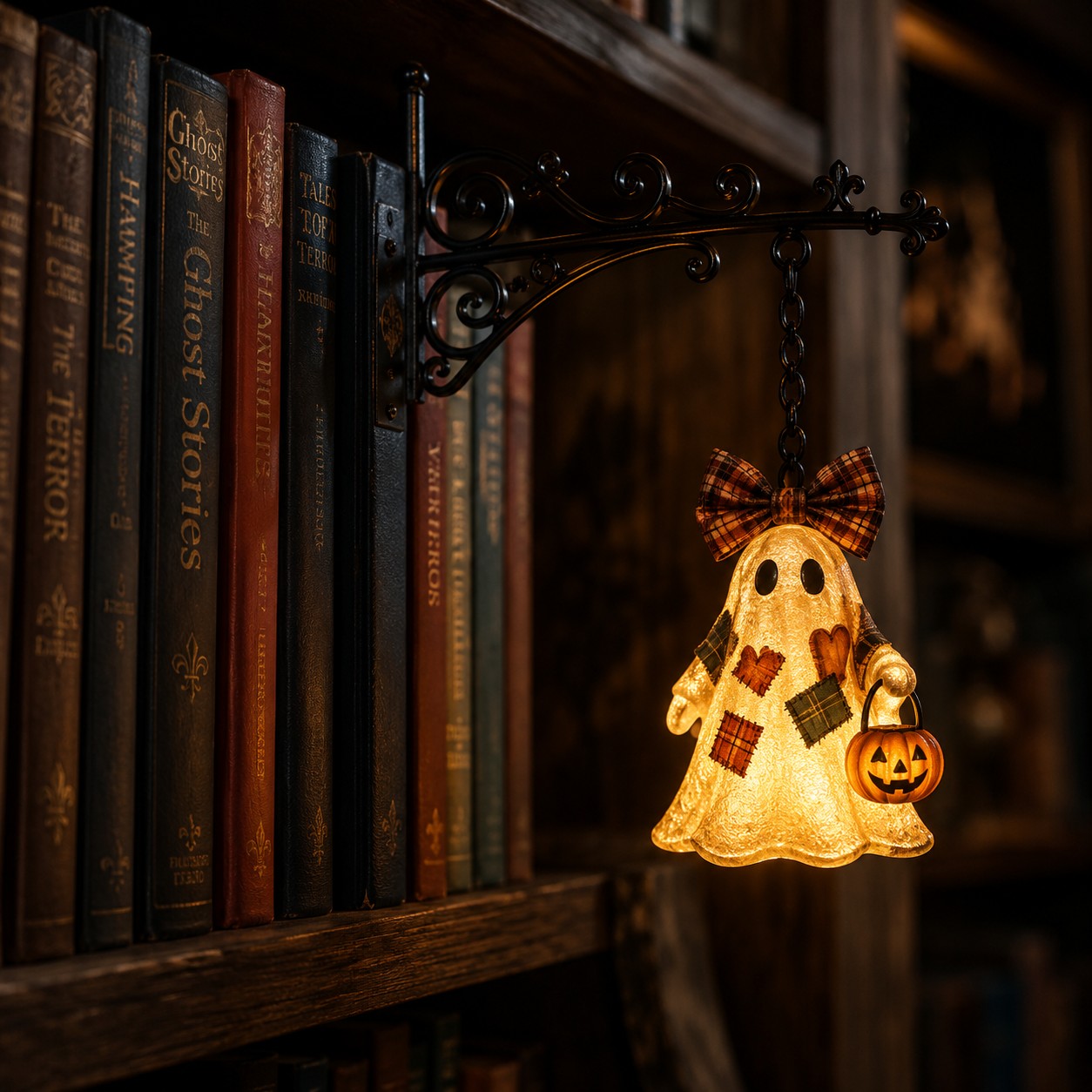 Decorative Bookshelf Lighting Library Lantern Decorative Bookshelf Lighting