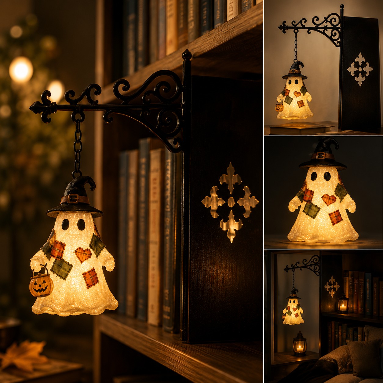 Decorative Bookshelf Lighting Library Lantern Decorative Bookshelf Lighting