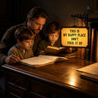 Library Lantern Decoration Bookshelf Lighting